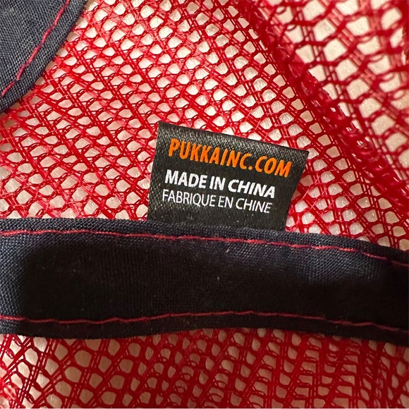 Prooflab Dandelion Mesh Snapback Trucker Hat Navy Burgundy Adult OS - Picture 10 of 11